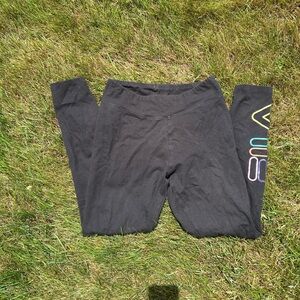 Black Fila Leggings